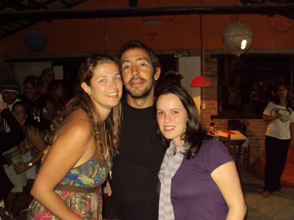 Com a Karen na night de Itaúnas - ES